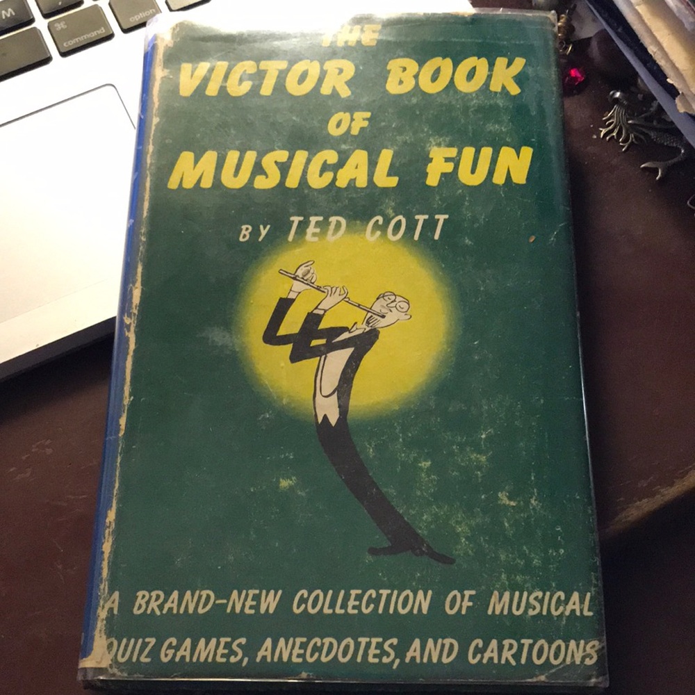 Vintage book: Victor Book of Musical Fun